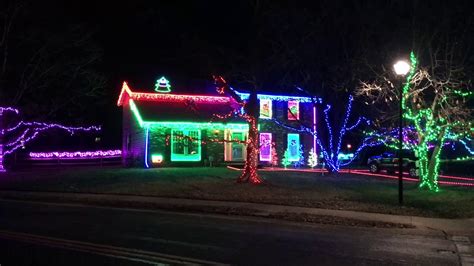 2020 Christmas Lights Synced To Christmas Vacation Theme Youtube