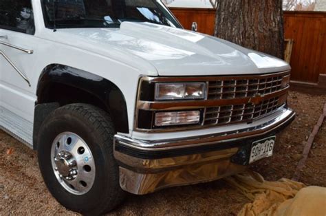 1992 Chevy 4 Wheel Drive Flat Bed Car Hauler With 92k For Sale