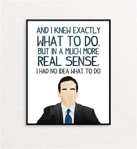 The Office Michael Scott And I Knew Exactly What To Etsy The Office