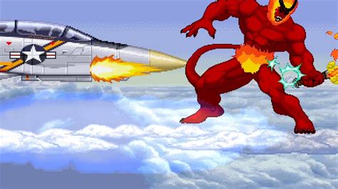 Surtur Vs Ryu And Zangief And Sagat And Guile High Level Epic Fight Youtube