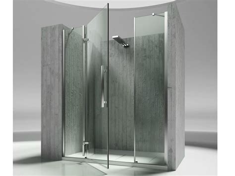 Niche Tempered Glass Shower Cabin Tiquadro Qm By Vismaravetro Design Paolo Pedrizzetti