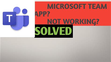 How To Fix Microsoft Team Not Working Problem Solved Youtube