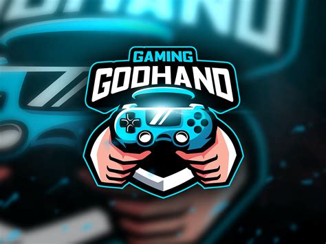 Godhand Mascot Esport Logo Uplabs