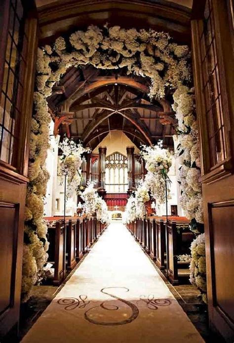 Church Wedding Decoration Pictures