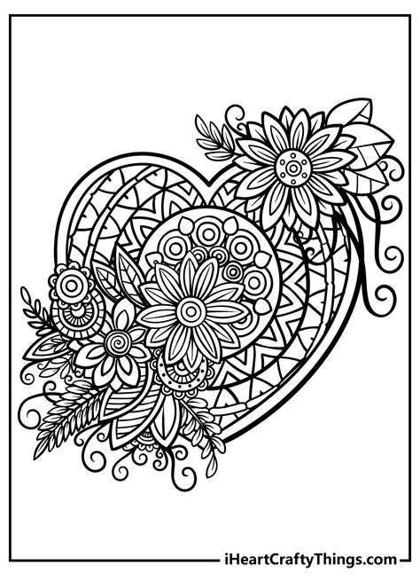 Beautiful Adult Coloring Pages