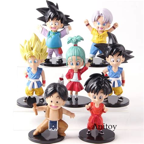 dragon ball z son goku goten trunks upa bulla youth ver pvc dragonball action figures