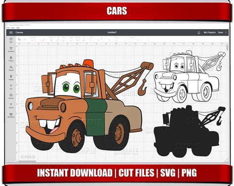 Tow Mater Face Svg 91