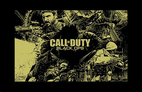 Call Of Duty Black Ops Logo Vector Game