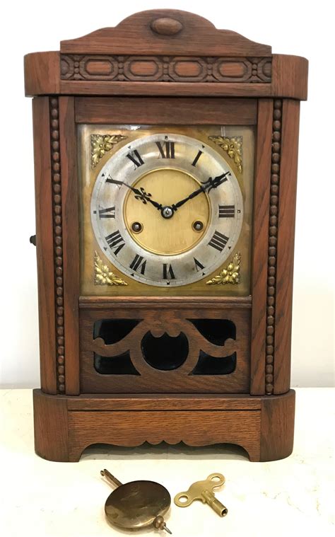 Antique Hac Mantel Clock Exibit Collection