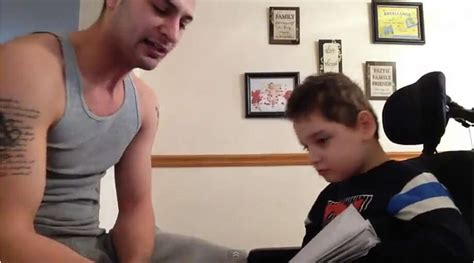 Video Of Brookfield Dad Singing To Disabled Son Goes Viral Connecticut Post