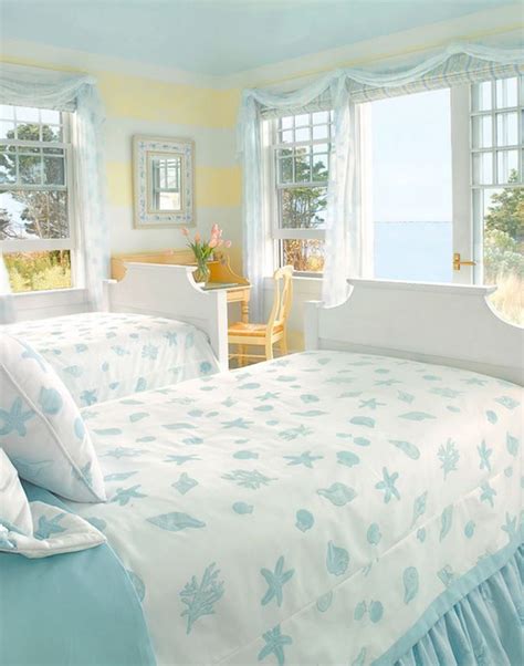 Come Relax Together In Beach Coral Bedroom