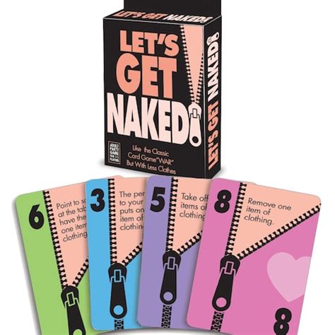 Let S Get Naked Adult Party Game Etsy