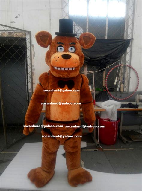 Five Nights At Freddys Fnaf Toy Creepy Freddy Fazbear Mascot Costumes