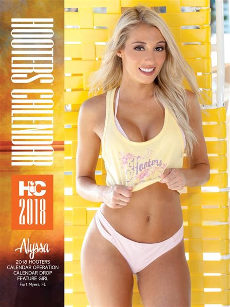 Fort Myers Hooters Girls Appear In 2018 Hooters Calendar Including Miss October