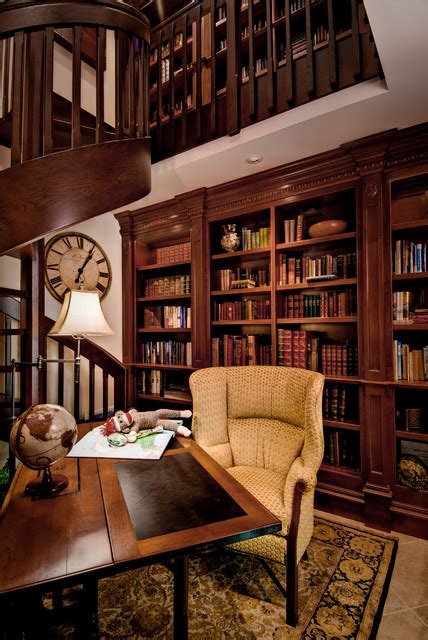 Traditional Library Traditional Home Office San Francisco By