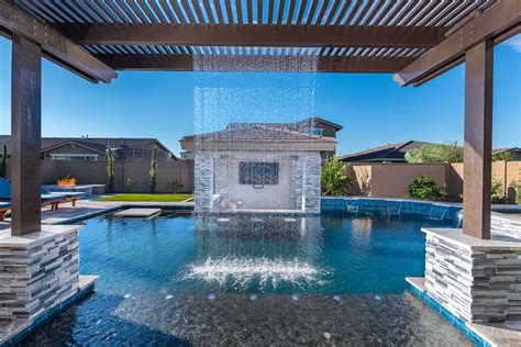 Geometric Swimming Pool Designs — Presidential Pools, Spas & Patio of Arizona | Presidential 