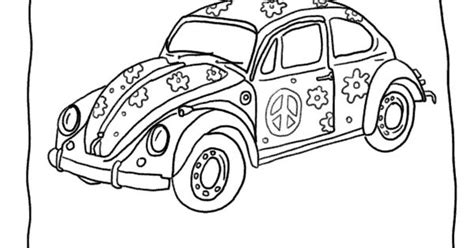 Vw Bug Coloring Pages For Adults Coloring Pages