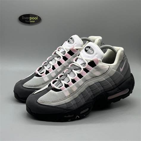 Nike Air Max 95 Gunsmoke Grey Pink Foam Liverpool Footwear