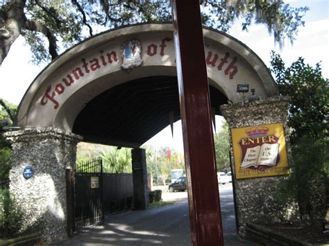 St Augustine Fl Fountain Of Youth Places Ive Been Fountain