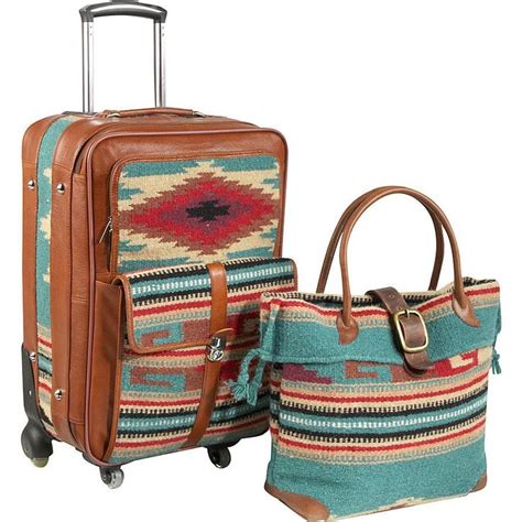 Amerileather Odyssey 2 Pc Carry On Luggage Set Bags