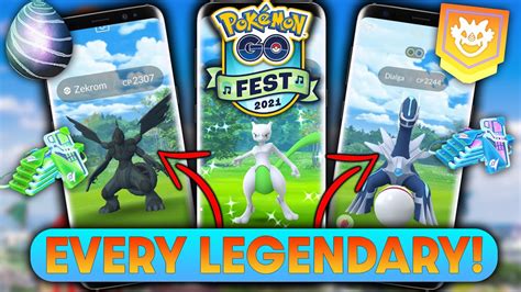 Catch Every Legendary In Pokemon Go Go Fest Day 2 Full Raid And Event