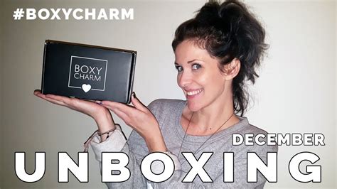 Boxycharm Unboxing December Youtube