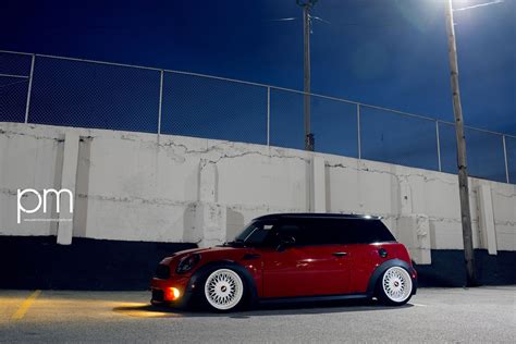 Another Fine R56 Mini Cooper S This Time In Chili Red Those Bbs