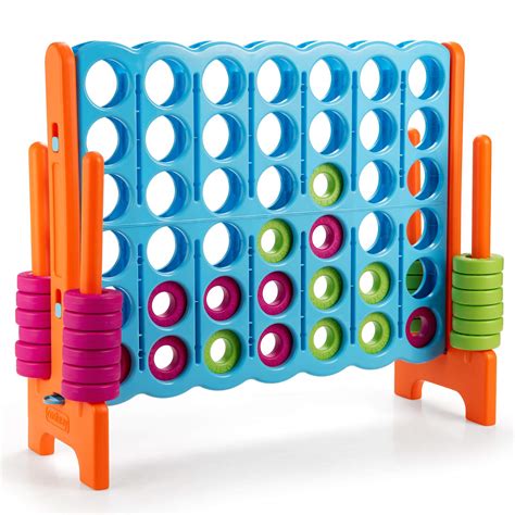 Buy Costway Jumbo 4 To Score Giant Game Set 4 In A Row For Kids And