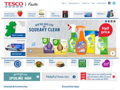 Tesco Ie Ecoupons And Vouchers 2 Available Uk