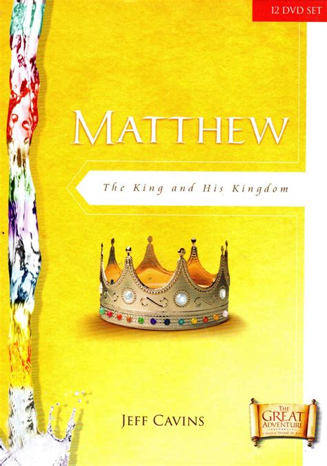 Matthew The King And His Kingdom Dvd Set Cardinal Newman Faith