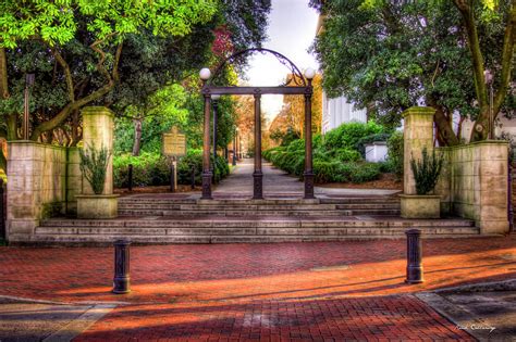 Athens Ga The Arch 4 University Of Georgia Arch Art Photograph By Reid