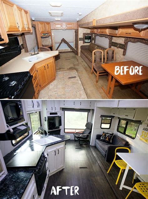 49 Beautiful Creative Rv Camper Interior Renovations Ideas If You