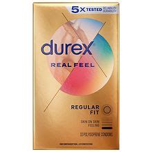 Durex Real Feel Avanti Bare Polyisoprene Non Latex Condoms Walgreens
