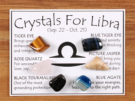 Libra Birthstones Crystals Set Libra Crystal Set Zodiac Etsy
