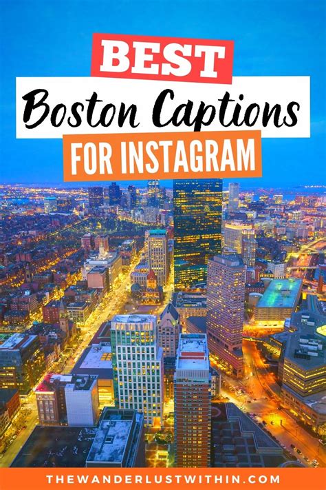 Looking For Boston Captions For Instagram Check Out This List Of The