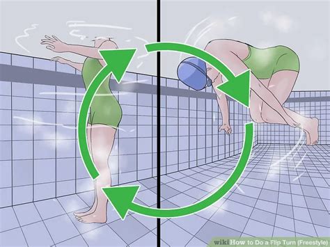 How To Do A Flip Turn Freestyle 11 Steps With Pictures Freestyle