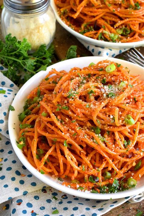 Spicy Cheesy Spaghetti Lord Byrons Kitchen