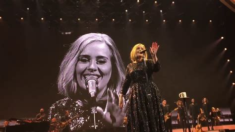 Adele Live 2016 First Night Belfast All Songs Youtube