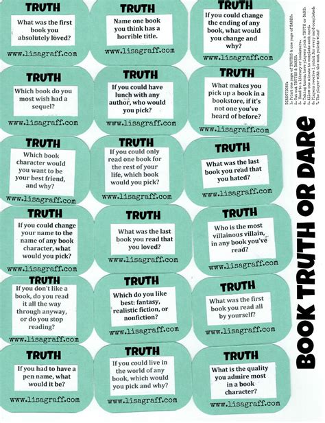 printable truth or dare questions printable word searches