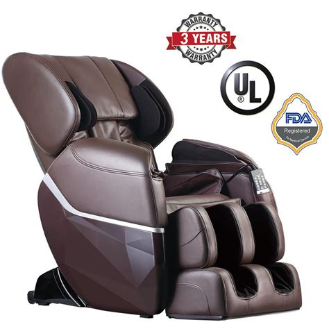 Bestmassage Zero Gravity Shiatsu Massage Chair Full Body Recliner With Built In Heat Therapy