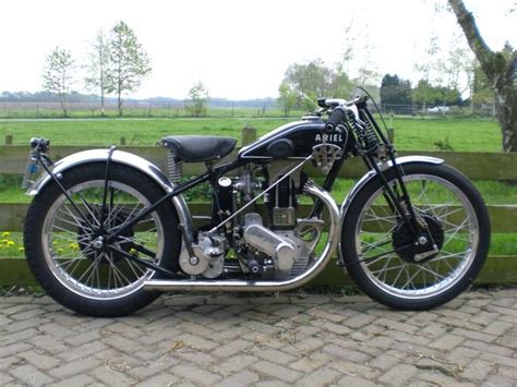 1929 Ariel Model F Racer Motorcycle Motorcycle Retro