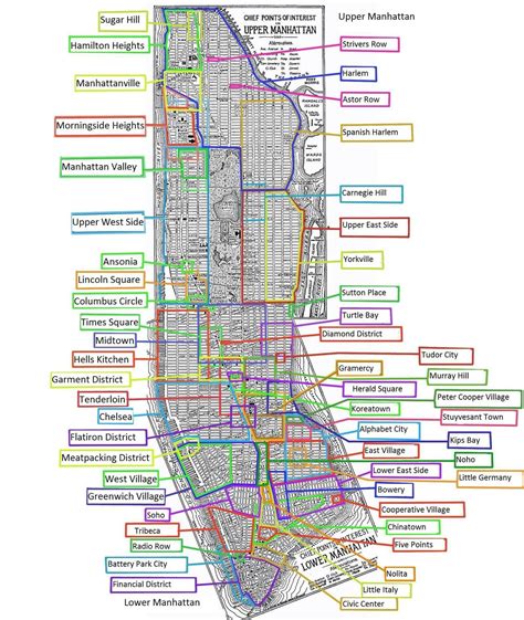 Map Of Midtown New York City World Map