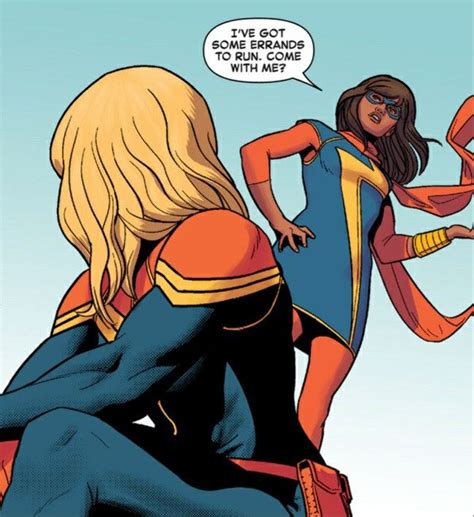 Kamala Khan And Carol Danvers Captain Marvel 30 2021 Ms Marvel Marvel Women Captain Marvel