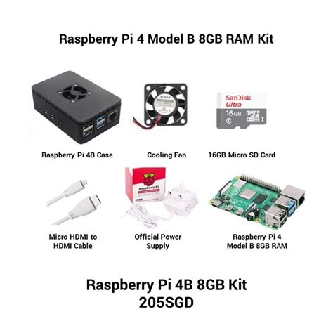 Raspberry Pi 4 Model B 4gb 8gb Kit Computers And Tech Parts And Accessories Networking On Carousell