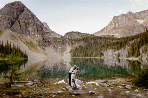 Backpacking Elopement In Banff National Park Film And Forest Photo