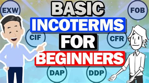Explained About Basic Incoterms For Beginners Exwfobcfrcifdapddp
