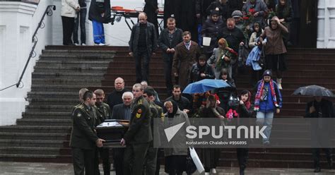Lokomotiv Yaroslavl Funeral Service At Assumption Cathedral Sputnik