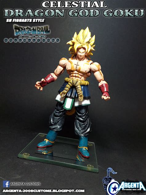 Celestial Dragon God Goku Dragon Ball Absalon Custom Figure Dragonball