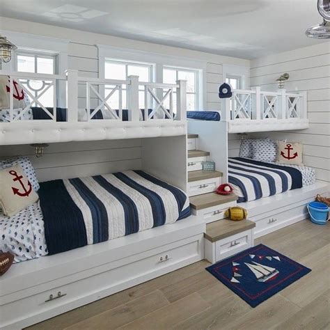 Amazing Nautical Bunk Bed Setup By Marnieoursler 🏝follow Firesails⛵️