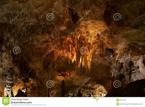 Carlsbad Caverns Stock Image Image Of Dark Minerals 2191187